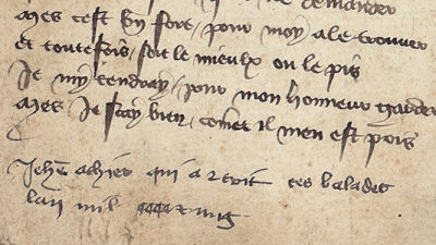 text on page