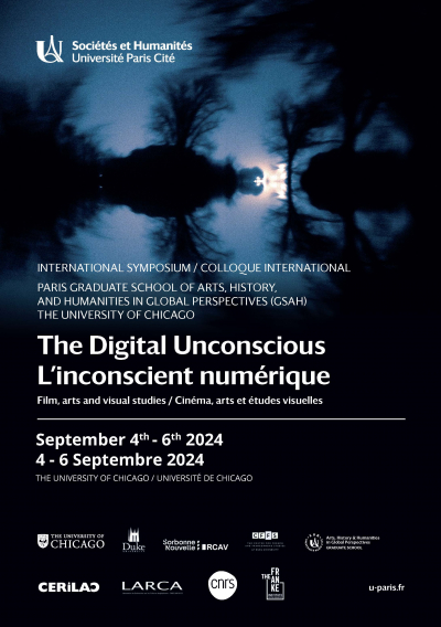 flyer for the The Digital Unconscious L’inconscient numérique event