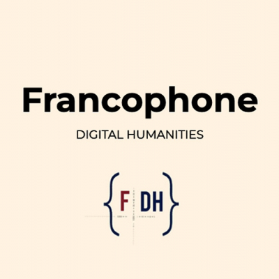 Francophone Digital Humanities text and logo